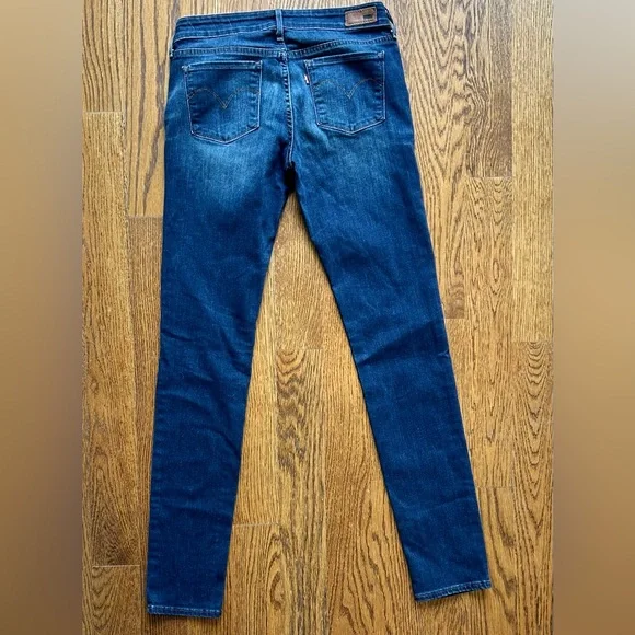Levi’s slight curve mid rise skinny jeans size 27 - Picture 3 of 8